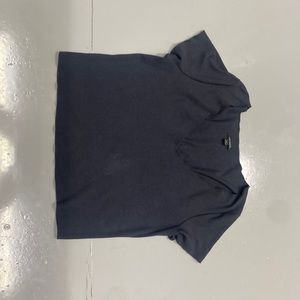 Wild fable gray ribbed top